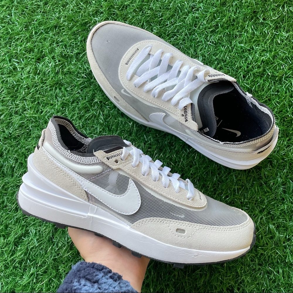 Nike Waffle One Summit White / White- Black